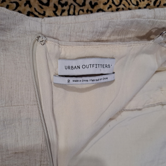 🌈URBAN OUTFITTERS LINEN BLEND MINI DRESS - Picture 8 of 9